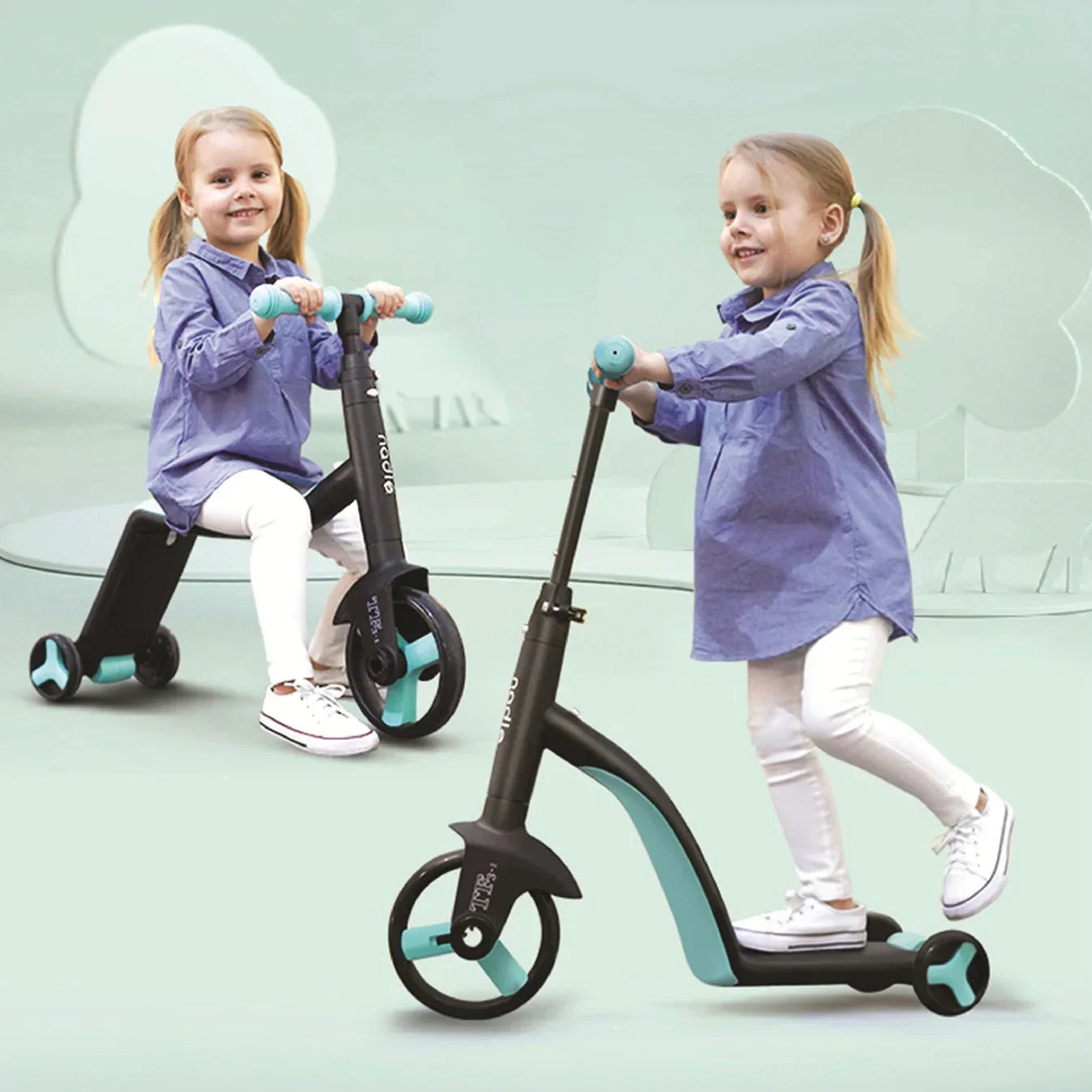 3-in-1 Kids Convertible Scooter